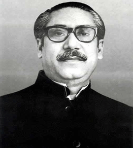 Born: 17 March, 1920, Tungipara Upazila Assassinated: 15 August, 1975 (aged 55), Dhaka Political party: Bangladesh Krishak Sramik Awami League (1975) Other political: Awami League (1949–1975) All-India Muslim League (Before 1949) Religion:Islam Education:, University of Dhaka, University of Calcutta Maulana Azad College